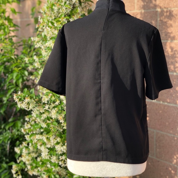 Adidas Black Short Sleeve Tee Turtleneck - Picture 2 of 9